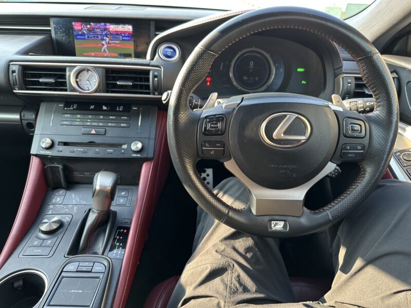 レクサス RC300h Fスポーツ★R6税金完納★サンルーフ★タイヤ4本新品★赤レザー★業界最安画像13