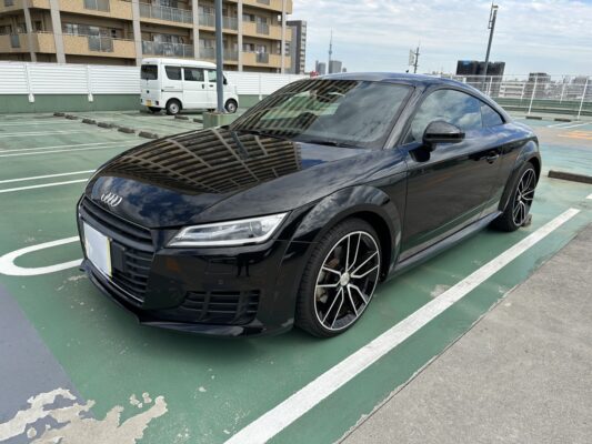 アウディ TTクーペ 1.8TFSI★R7税金完納★絶好調★ドラレコ★高価社外ホイル★業界最安