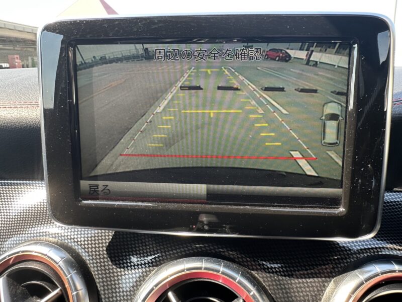 AMG CLA45 4マチック★走行中TV視聴★タイヤばり山★赤キャリ★赤ステッチ★デイライト★業界最安画像16