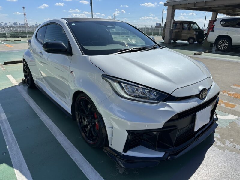 GRヤリス RZ ハイパフォーマンス 4WD★R7税金完納★新車並み★後期★極良極美★純正GRフルエアロ★カーボンルーフ★6MT★ハーフレザー★オートクルーズ★業界最安画像2