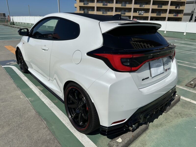 GRヤリス RZ ハイパフォーマンス 4WD★R7税金完納★新車並み★後期★極良極美★純正GRフルエアロ★カーボンルーフ★6MT★ハーフレザー★オートクルーズ★業界最安画像7