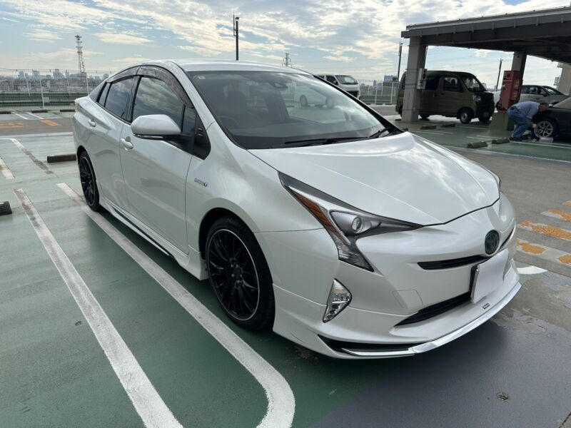 プリウス Sツーリングセレクション モデリスタ★車検ロング★モデリスタエアロ★走行中TV視聴★シートヒーター★業界最安画像1